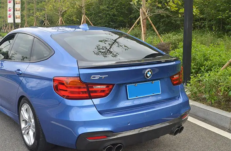 Автомобильный спойлер для заднего крыла из углеродного волокна подходит BMW F34 3