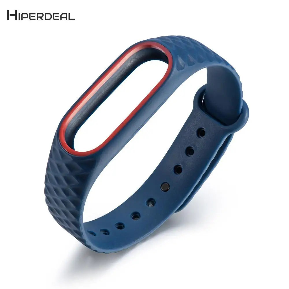 Силиконовый ремешок для Xiaomi Mi Band 2 цветной смарт-браслет сменный модный мужской