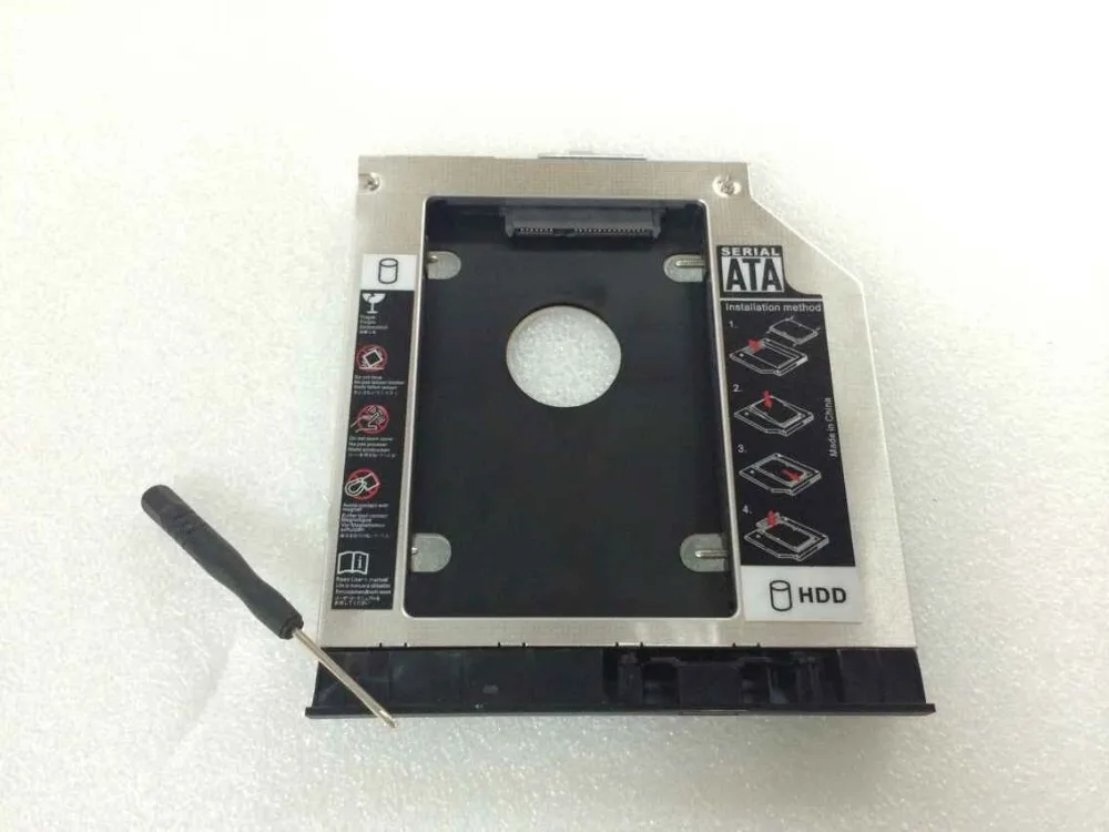 Новый caddy предназначенный для Lenovo Thinkpad E550 E560 E565 SSD HDD Caddy 9 мм SATA 3 0 оснащен