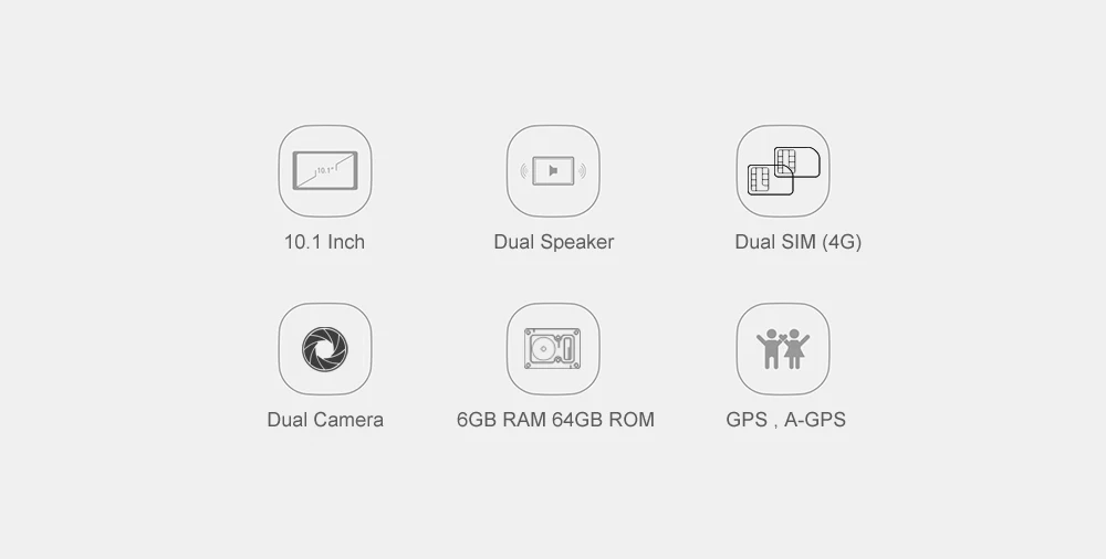CIGE N9, 4G LTE, Android 8,0, умный планшетный ПК, 10,1 дюймов, четыре ядра, планшеты, компьютер, Ram, 6 ГБ Rom, 64 ГБ, 1280X800, 8 Мп, gps, wifi, FM+ подарок
