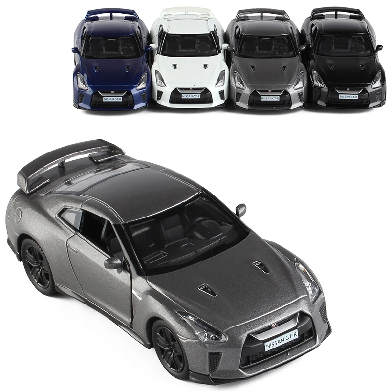 RMZ 1:36 сплав модель автомобиля литье под давлением детские игрушки Nissan GTR