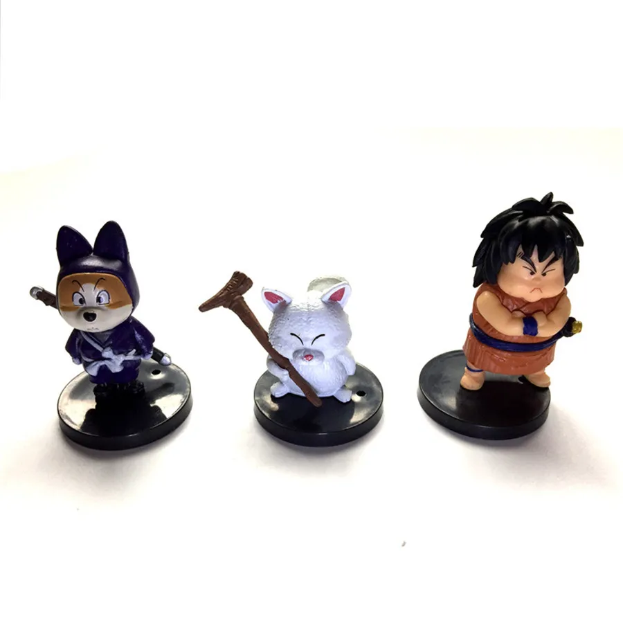 9 см X 3 20 стиль случайный Жемчуг дракона Z мини сайан вежета Gohan Dragon Ball фигурка