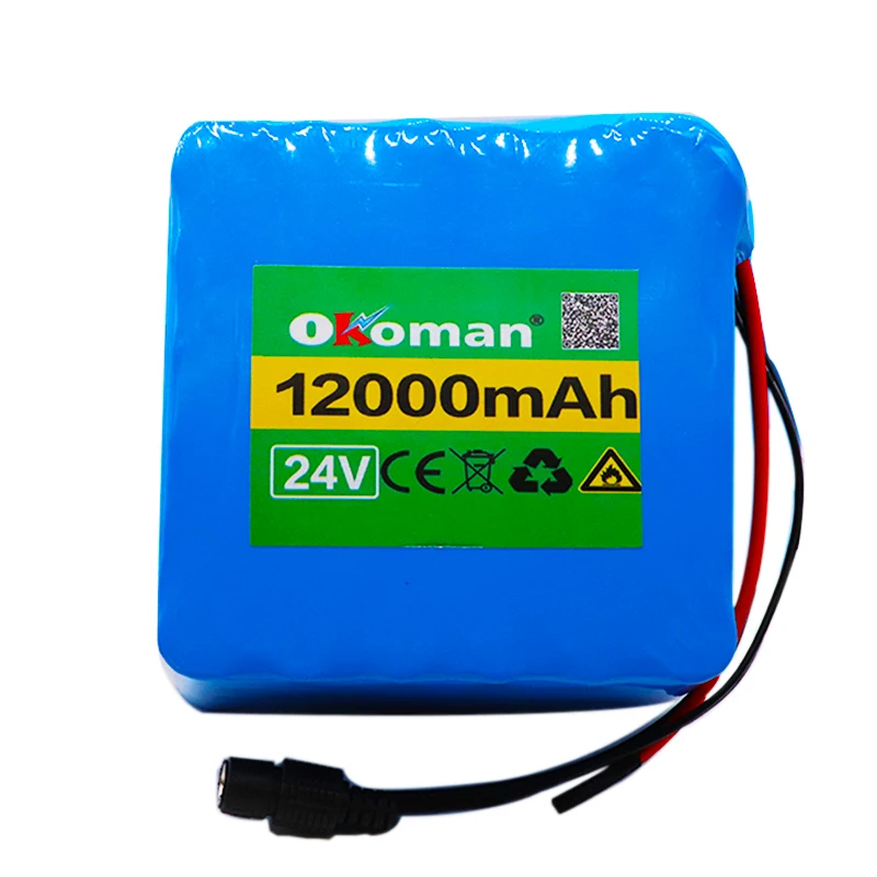 High quality 12ah 6S6P lithium battery pack 25.2V 12000mAh Suitable for bicycle electric scooter wheelchair harvester BMS | Электроника