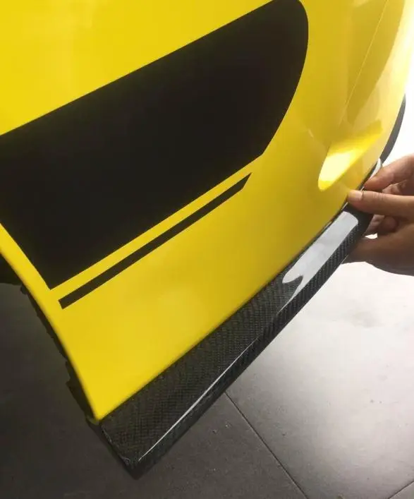 Углеродное волокно задний бампер сплиттер для Mercedes Benz CLA W117 C117 CLA220 CLA250 CLA260 CLA45