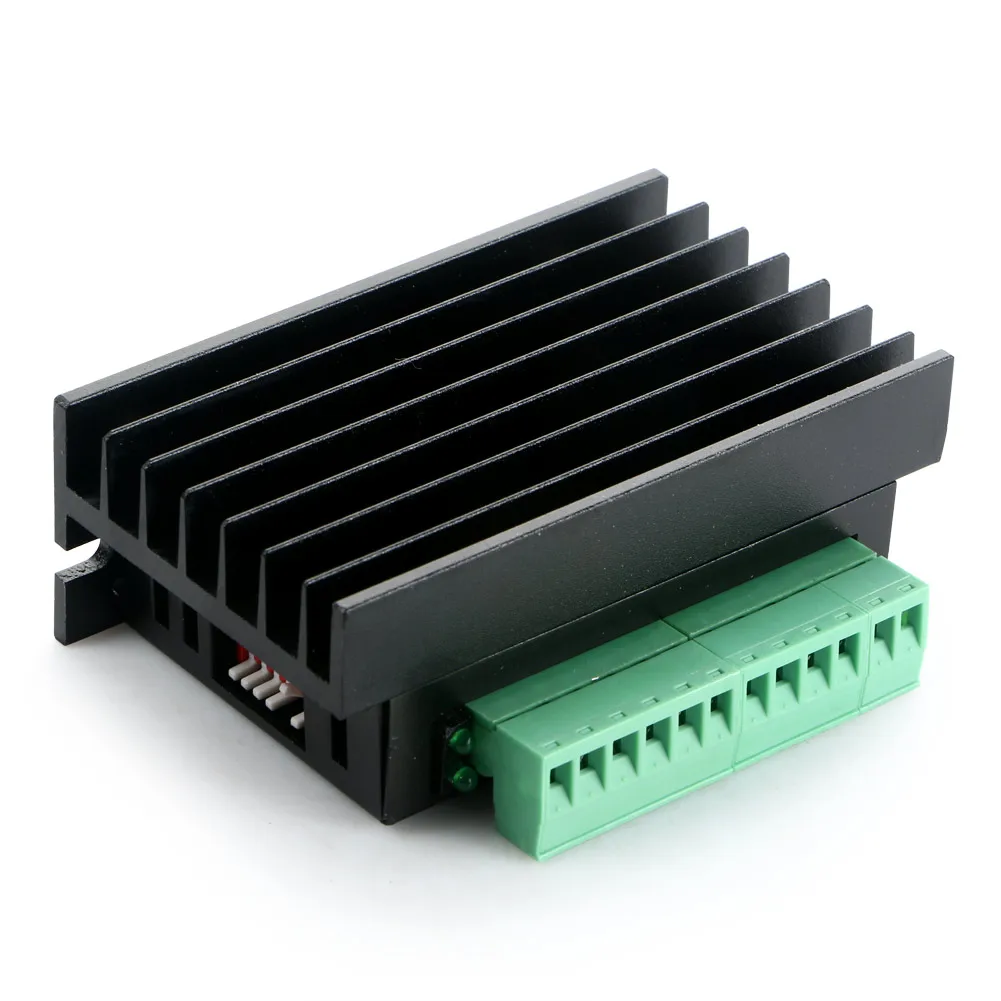Одиночный импульсный 4А TB6600 шаговый двигатель драйвер контроллер 9 ~ 42V микро шаг