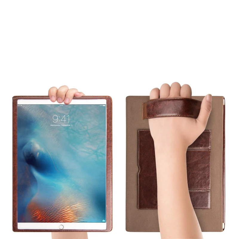 QIALINO Модный чехол для планшета из натуральной кожи iPad Pro с откидной крышкой и