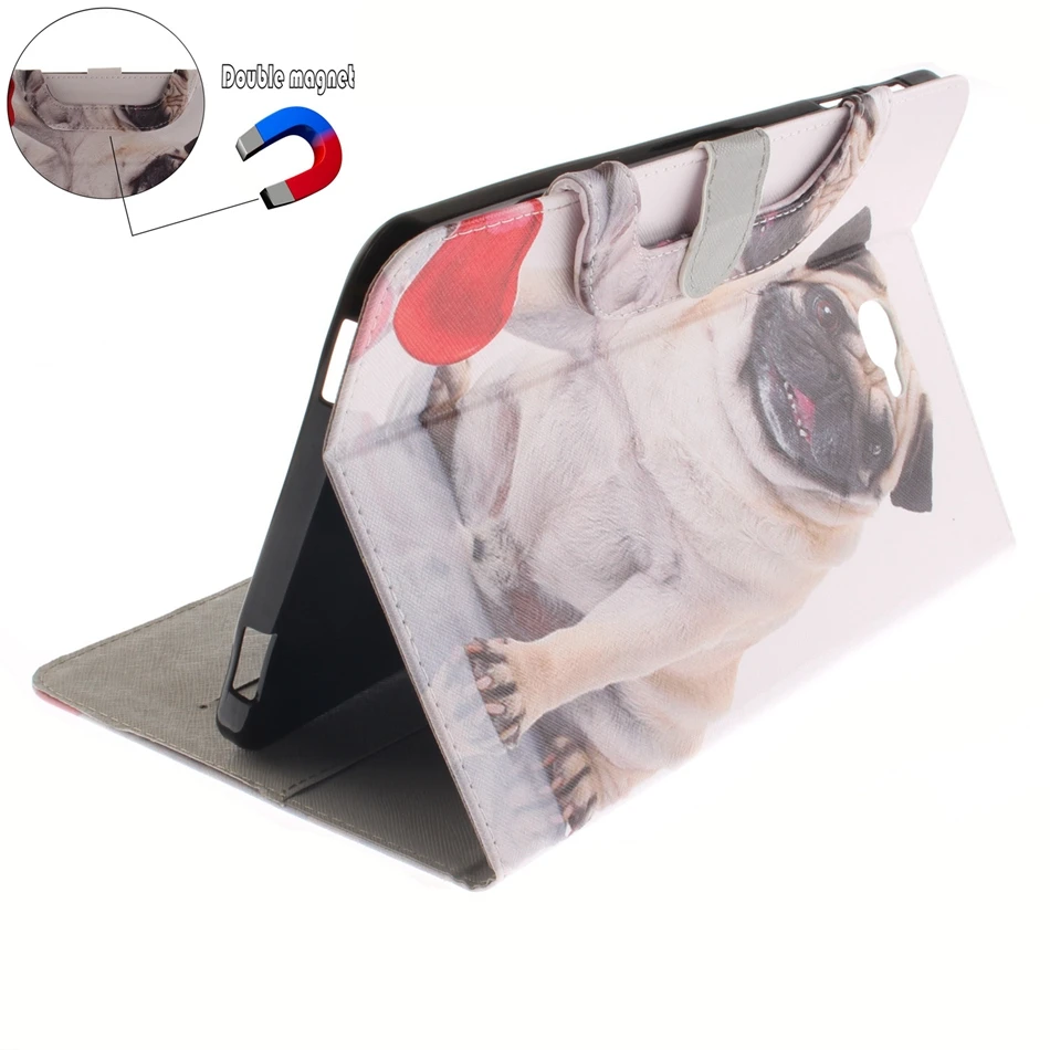 for Samsung Galaxy Tab A 10.1&quot Skin PU Leather Flip Shell A6 2016 T580 T585 Tablet Case Cover Stand coque | Компьютеры и офис