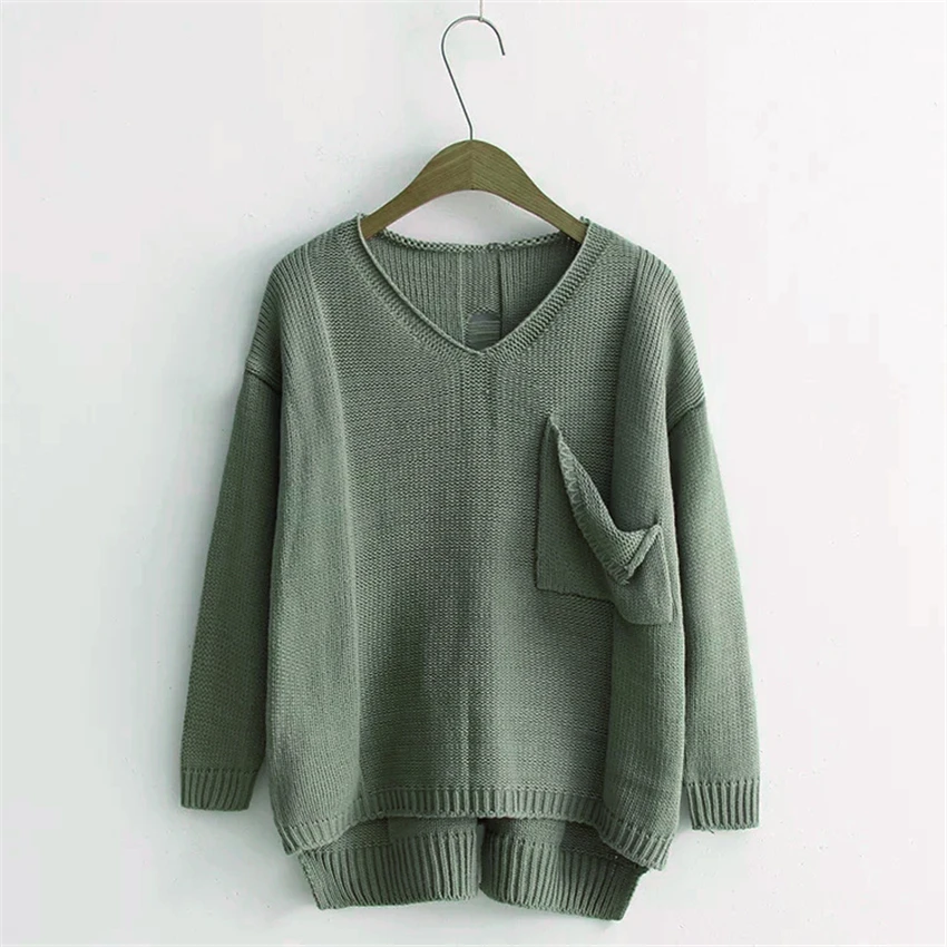 Свитер 2019 Новые свитера женский трикотаж Mujer Harajuku Pull Femme Hiver модный джемпер