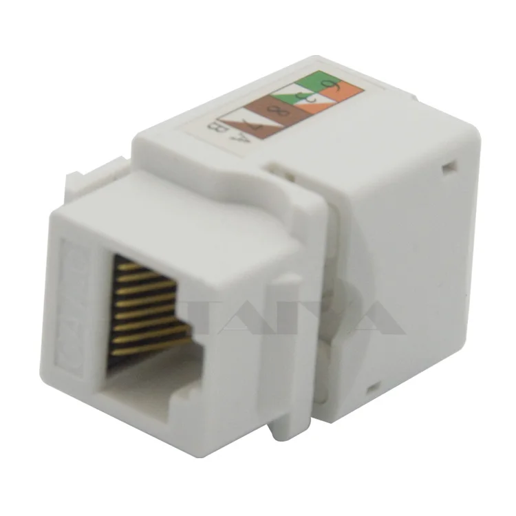 Keystone CAT6 RJ45 белого цвета | Электроника