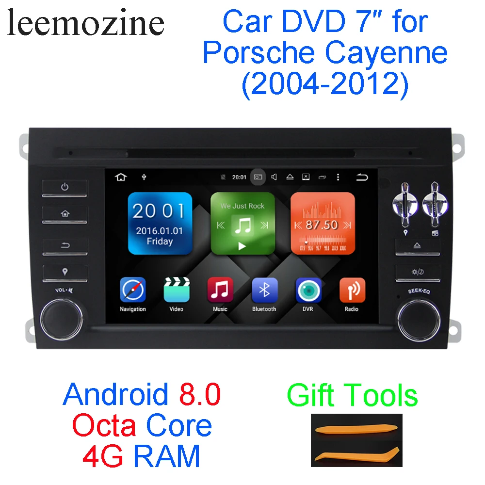 Новые Android 8 0 Octa Core 4G RAM 32G ROM gps навигации стерео 7 &quotавтомобиль DVD плеер для Porsche Cayenne