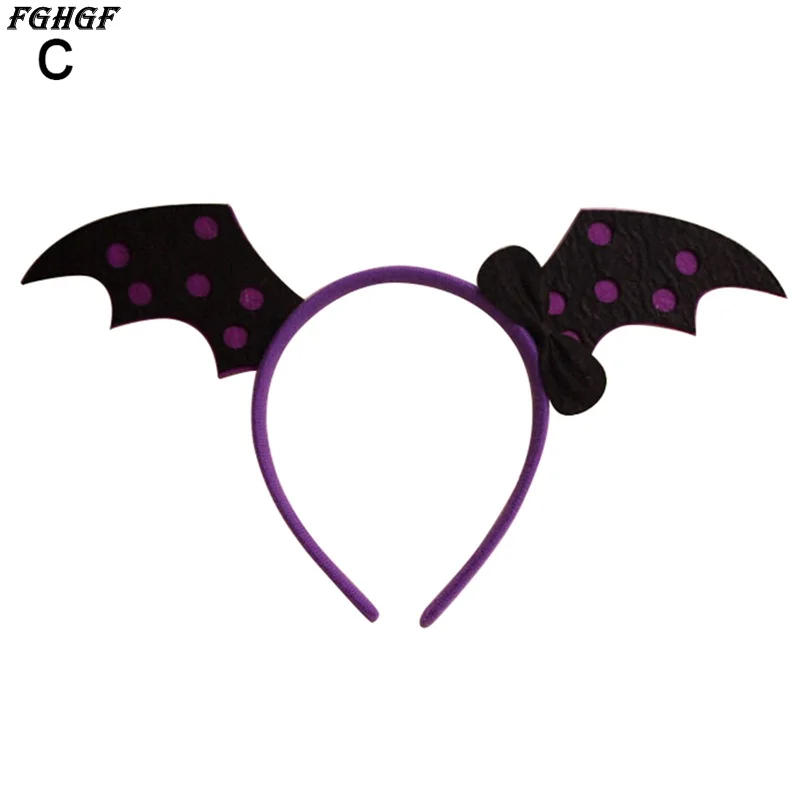 FGHGF Хэллоуин летучие мыши Тыква искусственные волосы детвечерние НКА DIY головные