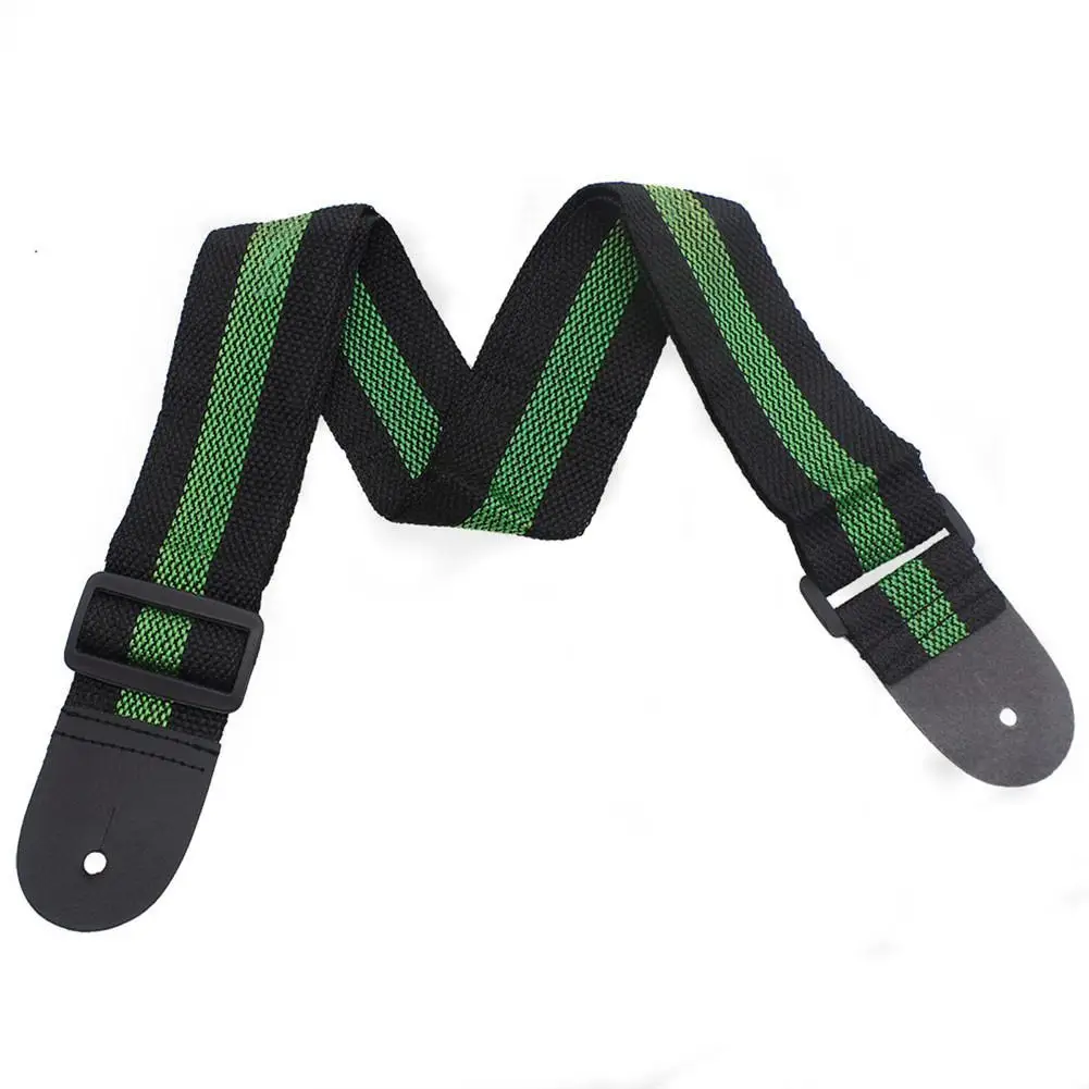 Ремень в полоску из нейлона Flangerra Электрический акустический бас Flanger укулеле