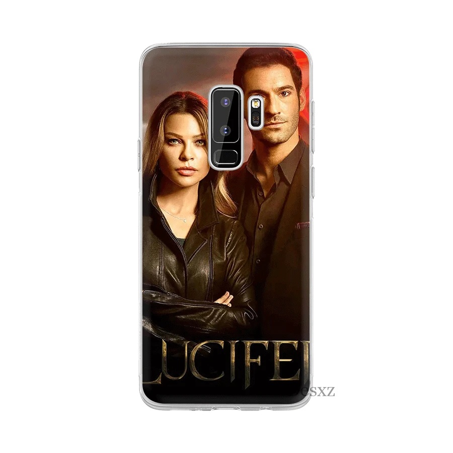 Чехол LUCIFER для Samsung M10 M20 M30 M40 S6 S7 Edge S8 S9 S10 Plus S10e Note 8 9 10 милый чехол | Мобильные