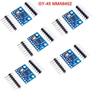 5pcslot gy 45 mma8452 module digital triaxial accelerometer high precision inclination module for arduino dc3 5v rcmall fz2338a