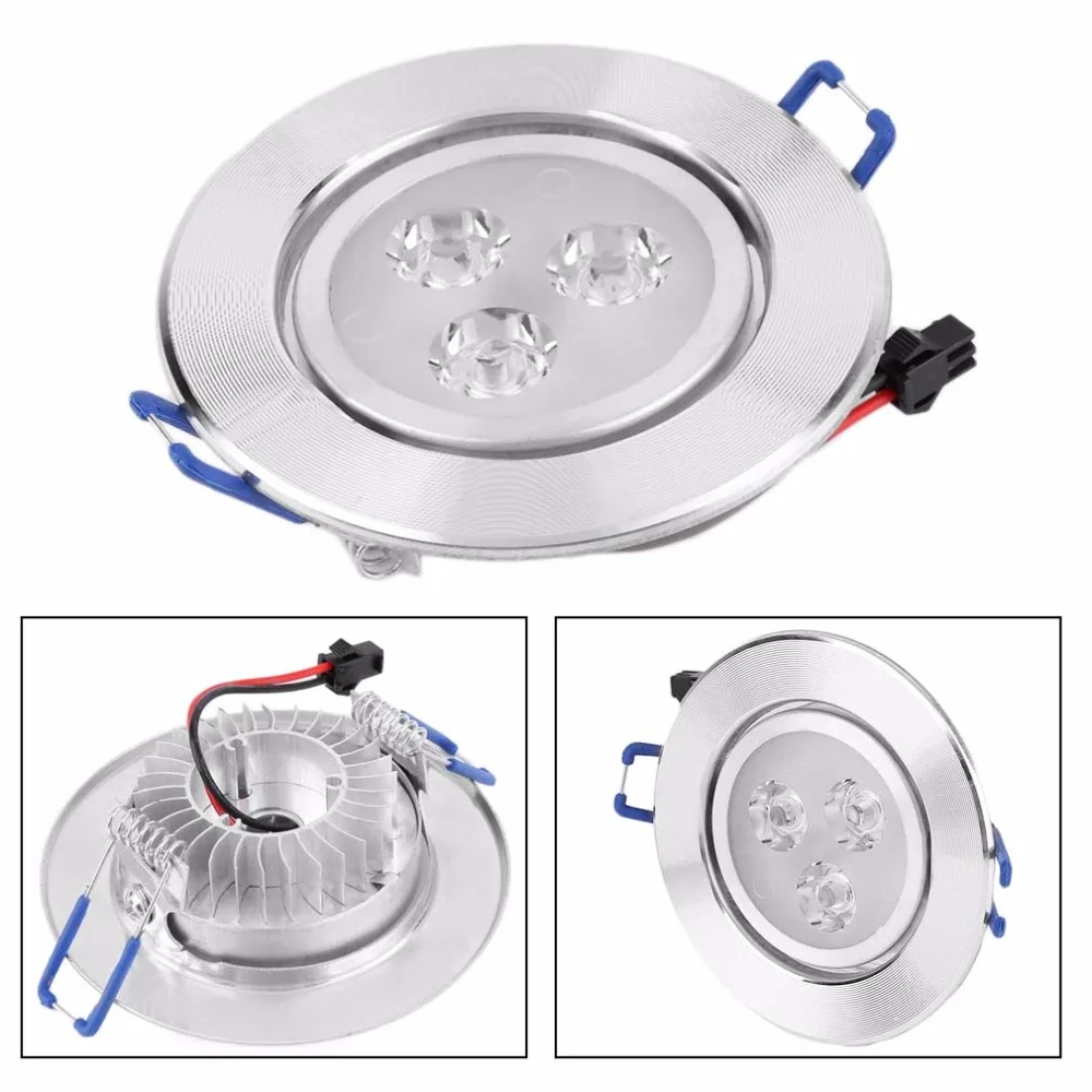 Новый 3 Вт LED Оптимизированный дизайн утопленный потолочный светильник Точечный