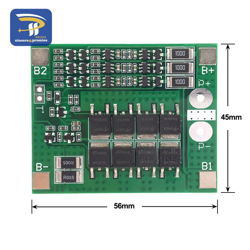 3S 25A литий-ионный аккумулятор 18650 BMS PCM батарея плата защиты bms pcm с балансом для литийполимерное литийионное зарядное сотовый модуль обновления "сделай сам"