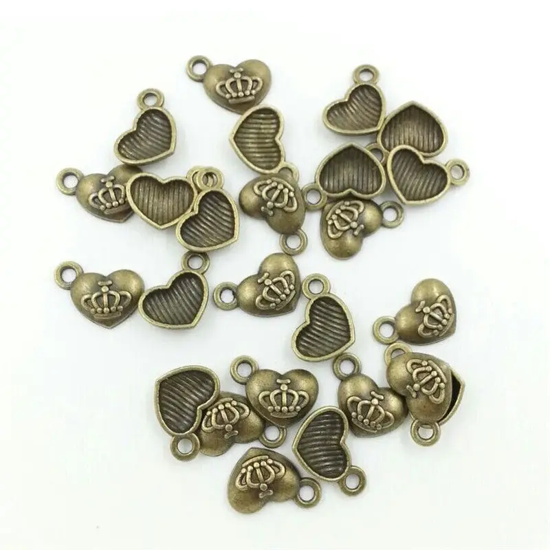 Подвесная мини-подвеска в виде сердечек винтажные ожерелья с подвесками сделай