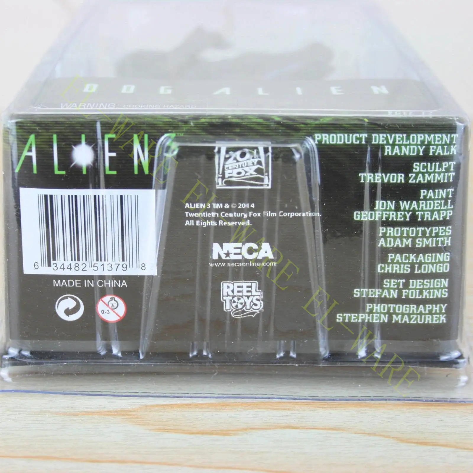 Инопланетянин NECA 3 серии 8 Alien коричневый вариант Xenomorph собака 7 &quotПВХ фигурку