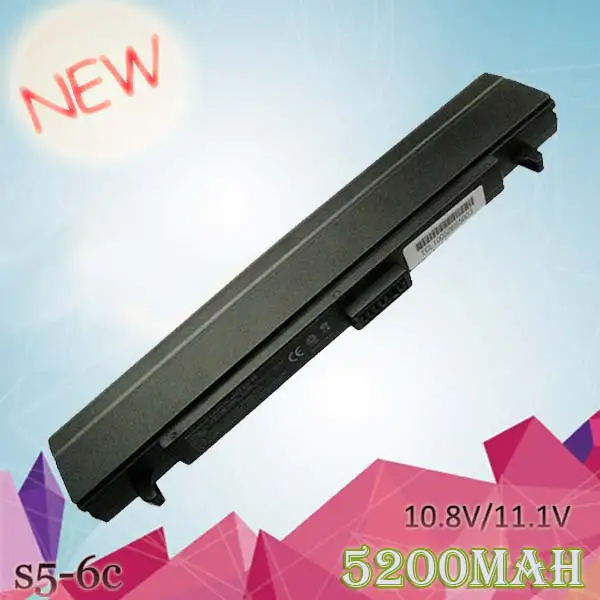 ApexWay Аккумулятор для ноутбука ASUS 70 N8V1B1100 N8V1B2100 N8V1B3100 A31 S5 A32 S5NBTB1A S5NBTW1B M5000NP M5NP S5200Ne|laptop