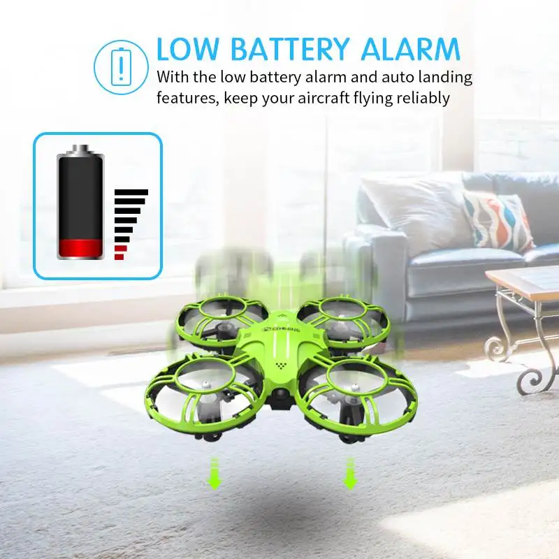 Eachine E016H мини-беспилотный Квадрокоптер RTF с режимом удержания высоты 8 минут время полета 2,4G
