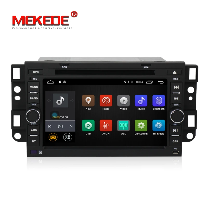 1024 * 600HD экран с Android7.1 DVD плеер автомобиля gps Навигатор Радио кассета Bluetooth для Chevrolet