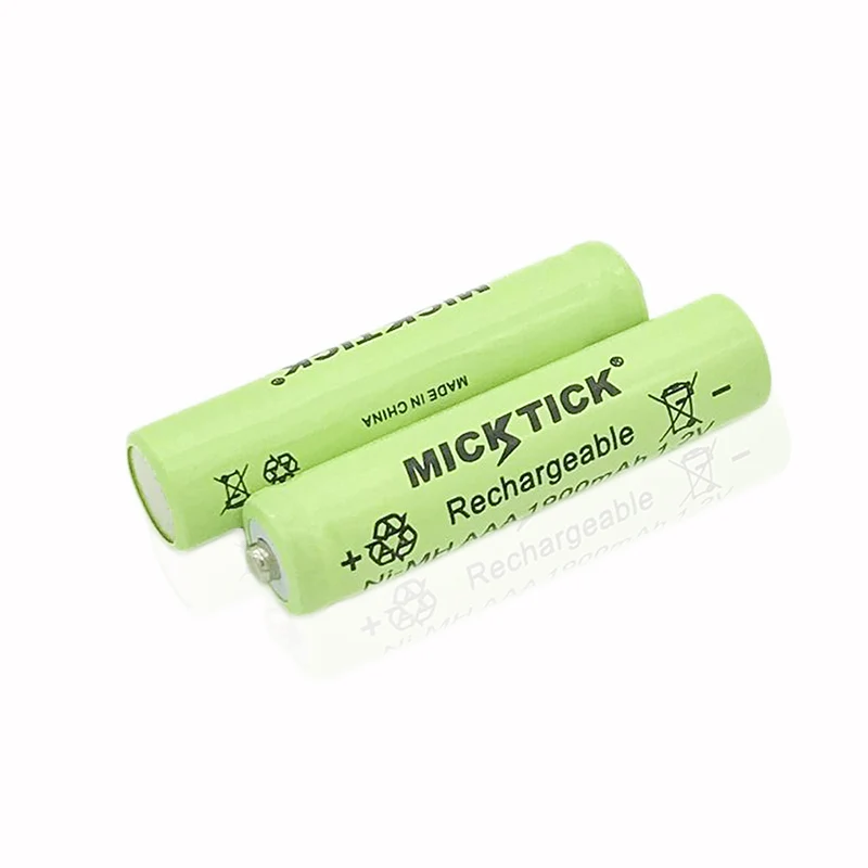 MICKTICK 12 шт. 12X Ni-MH 1 2 в AAA перезаряжаемая 1900 мАч 3A нейтральная аккумуляторная батарея