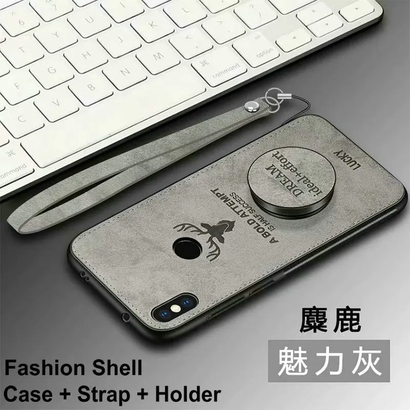 Счастливый Кот олень Забавный милый чехол для Huawei Honor 8X 8C MAX PLAY 9 9I 10 Note10 7A 7C Pro View V10 +