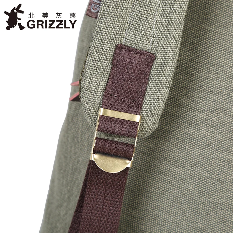 GRIZZLY для мужчин и женщин Рюкзаки повседневные Mochila многофункциональный большой
