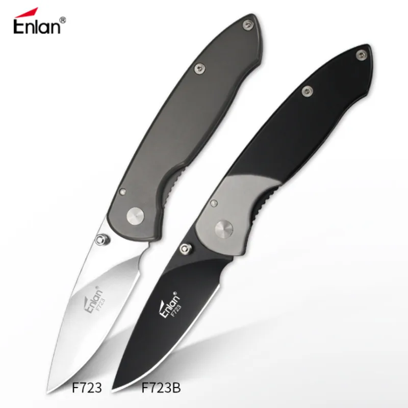 58 60HRC Enlan F723 8Cr13MoV складной нож с ручкой инструмент для выживания кемпинга