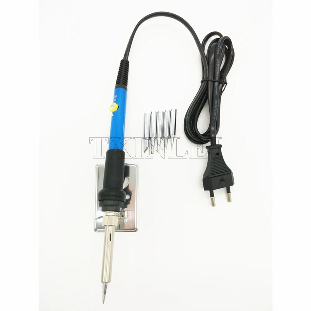 Электрический паяльник 60 Вт набор инструментов для ремонта с регулируемой