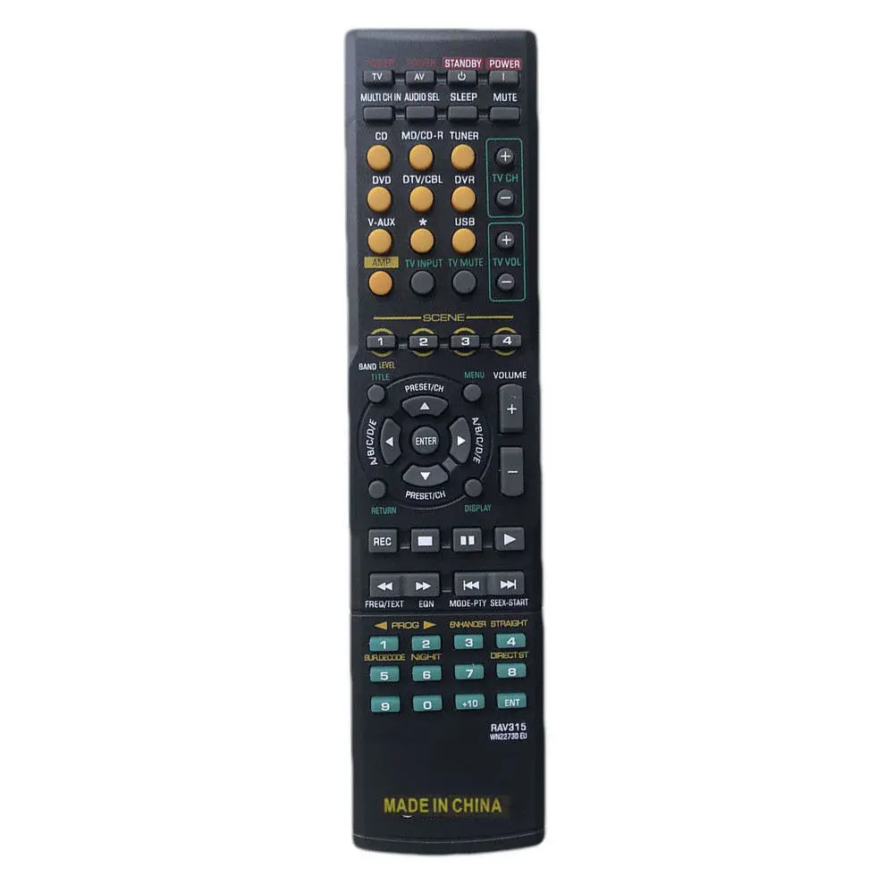 Новый пульт дистанционного Управление Замена для Yamaha HTR6040G RX V663 V757 V863 V430 A/V приемо