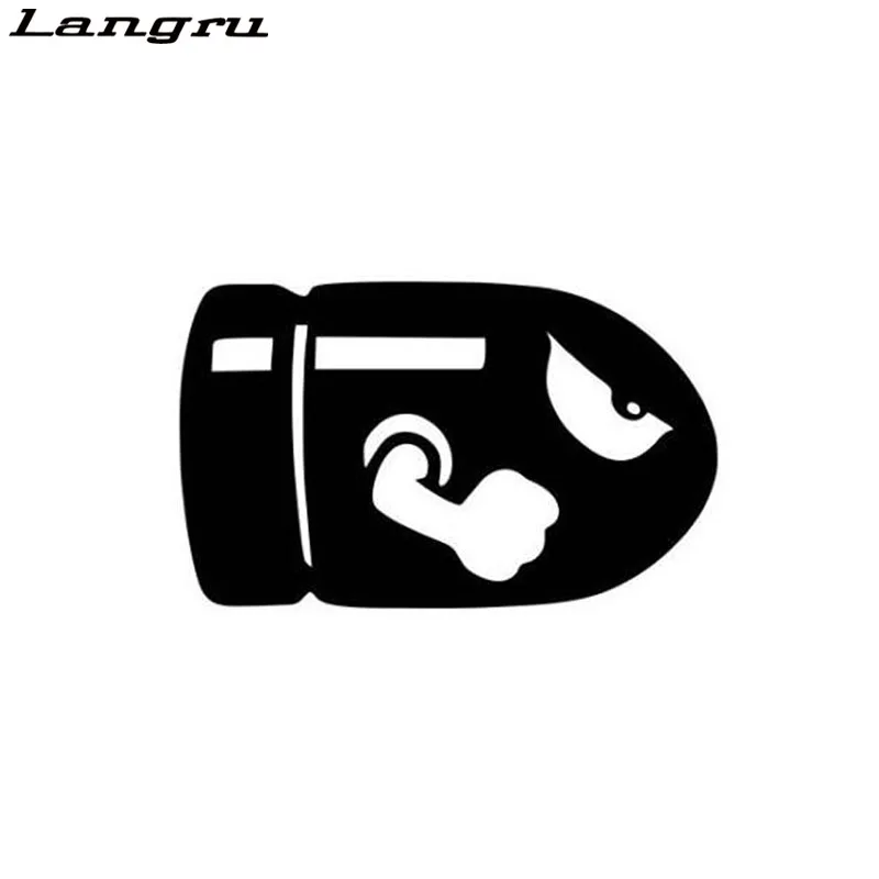 Langru Bullet Bill автомобильные наклейки Супер Марио мотоцикл персонализированный