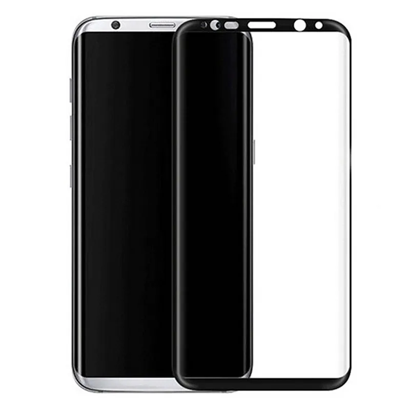 10 шт./лот 3D полный охват закаленное Стекло для Samsung S8 Премиум ультра тонкий Плёнки