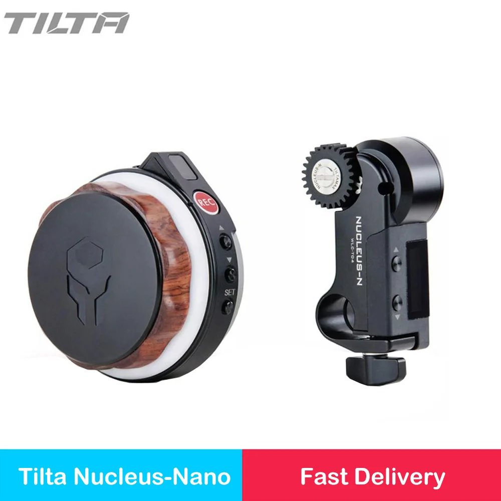 Черный Tilta Nucleus-Nano Беспроводная система контроля за фокусом для DJI Ronin S zhiyun crane 2 - Цвет: Черный