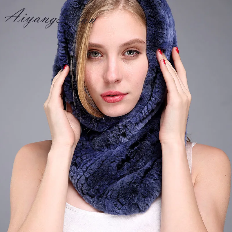 Aiyangsilan 2018 новые женские туфли на кроличьем меху шарф Для женщин модные однотонные