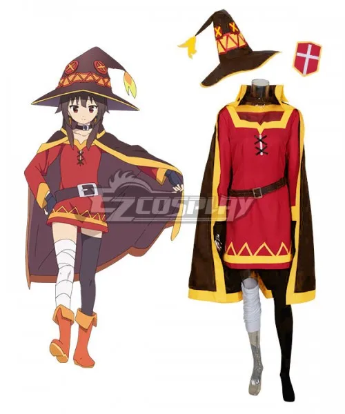

Костюм для косплея Kono Subarashii Sekai Ni Shukufuku O Megumin E001