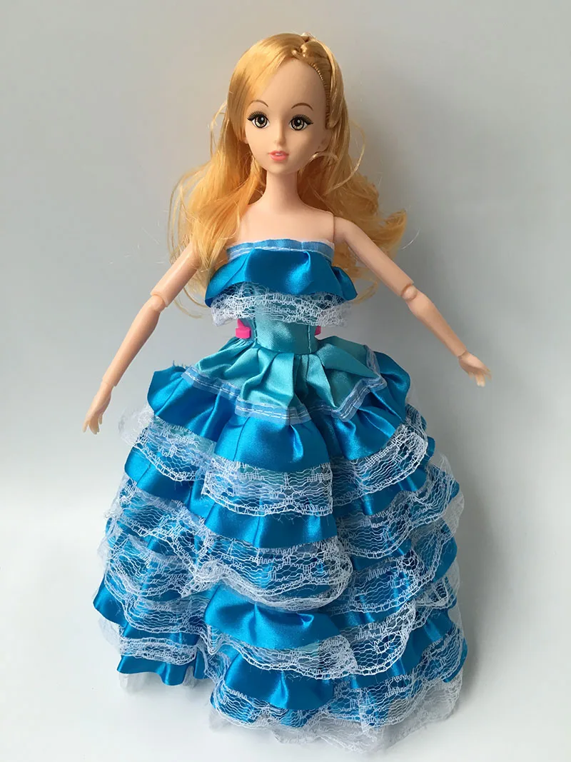 2016 Горячая Распродажа 1 предмет модные длинные волосы принцесса кукла с