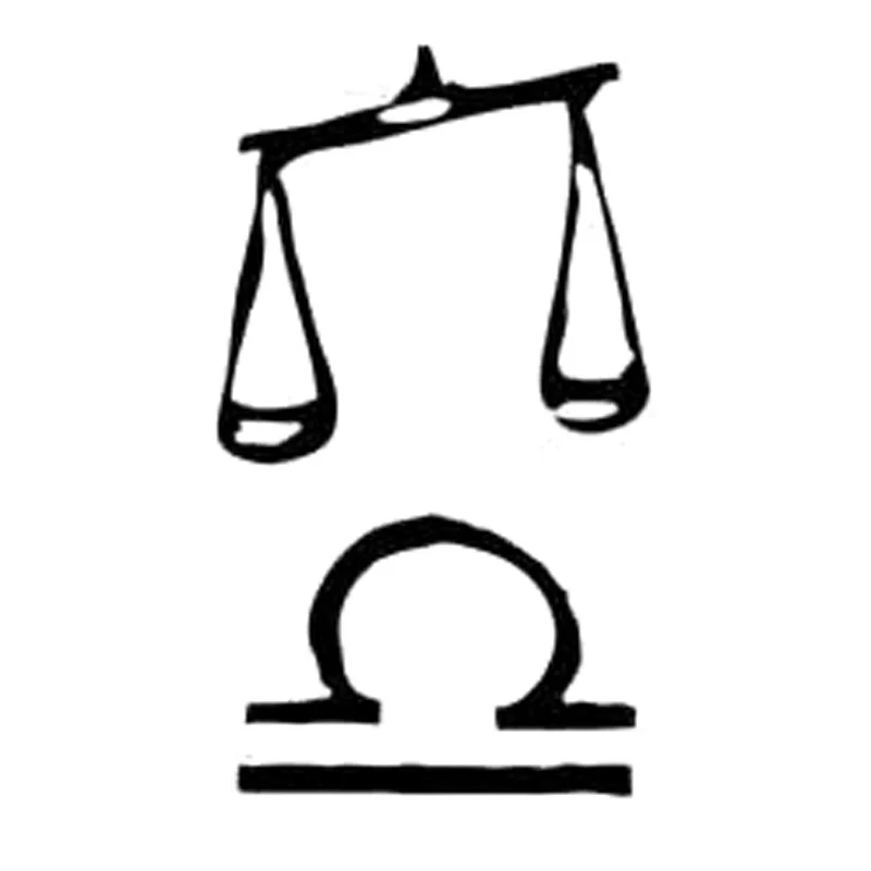 

9,2 см * 15,8 см Libra модные автомобильные аксессуары виниловые автомобильные наклейки декор черный/серебристый S3-6289