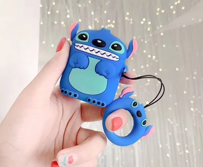 Синий Милый мягкий силиконовый чехол для наушников Magic Music для airpods, чехол для зарядки, защитный чехол для кожи, беспроводной чехол для наушников - Цвет: Синий