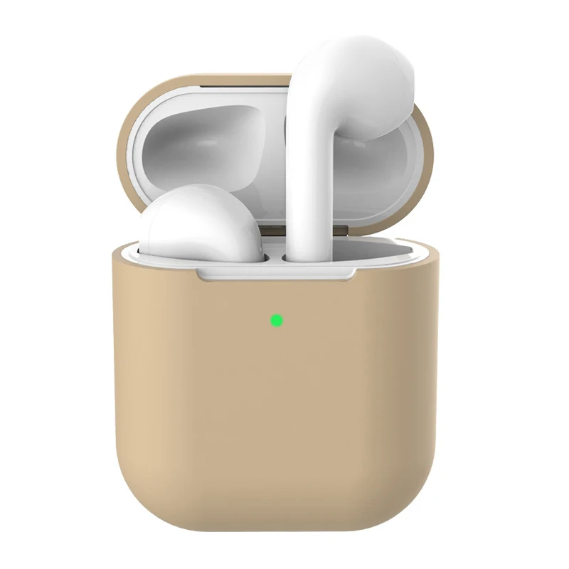 J Силиконовый чехол для Apple Airpods2, Мягкий противоударный чехол для Apple AirPods 2, уплотненный чехол для наушников s Air Pods2, защитный чехол - Цвет: J