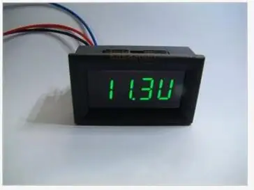 2 в 1 светодиодный Тахометр Цифровой вольтметр|voltmeter installation|voltmeter cargauge dashboard |