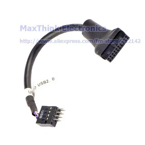NCHTEK 20Pin женский заголовок к 9Pin Мужской Заголовок USB 3 0 2 адаптер материнской платы