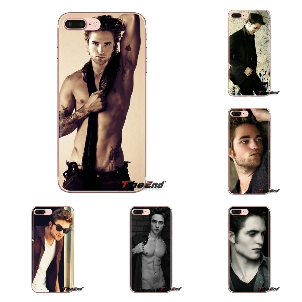 Силиконовый чехол для Sony Xperia Z Z1 Z2 Z3 Z5 compact M2 M4 M5 C4 E3 T3 XA Huawei Mate 7 8 Y3II rotor Pattinson Twilight Vampire
