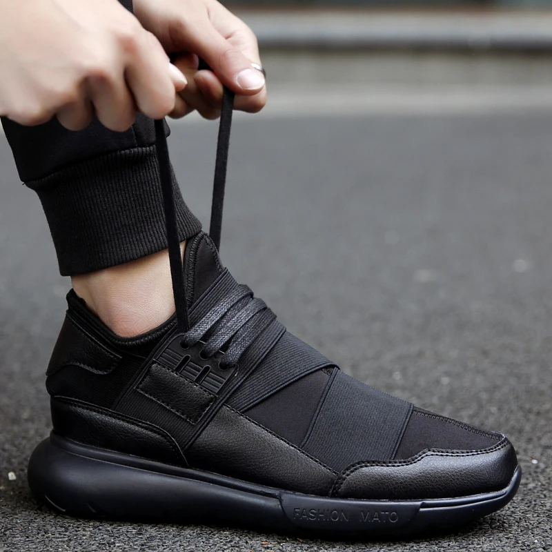 Men's Running Shoes Black White Red Green Mesh Breathable Sport Boys Sneakers for sale EU39-44 M03269 | Спорт и развлечения