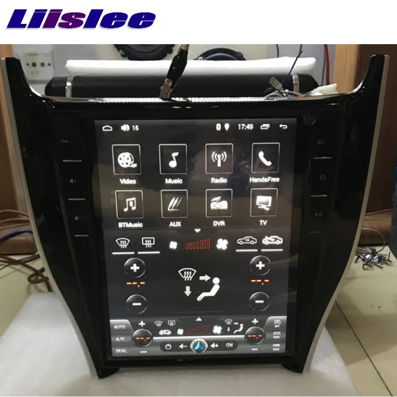 Для Toyota Harrier 2013~ Android 2G ram LiisLee Автомобильный мультимедийный телевизор DVD gps wifi аудио стерео радио навигация NAV NAVI карта