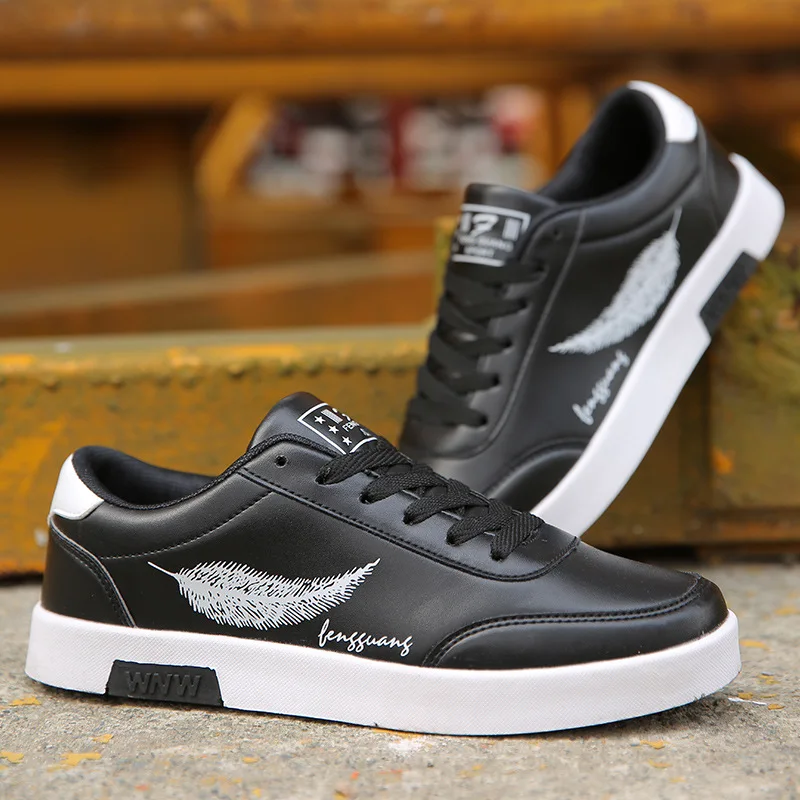 SZSGCN428 New Men Casual Shoes Breathable Male Tenis Masculino feather Print Zapatos Hombre Sapatos Outdoor Flats | Обувь