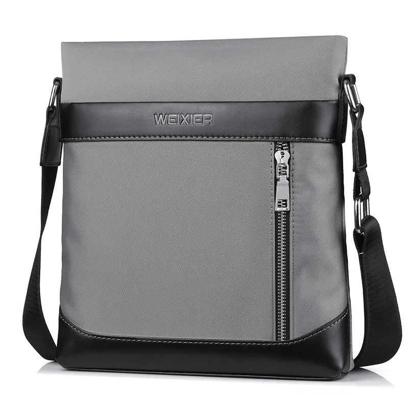 

Винтажные деловые сумки-мессенджеры для мужчин, однотонные Оксфордские ретро сумки на ремне через плечо, мужская сумочка