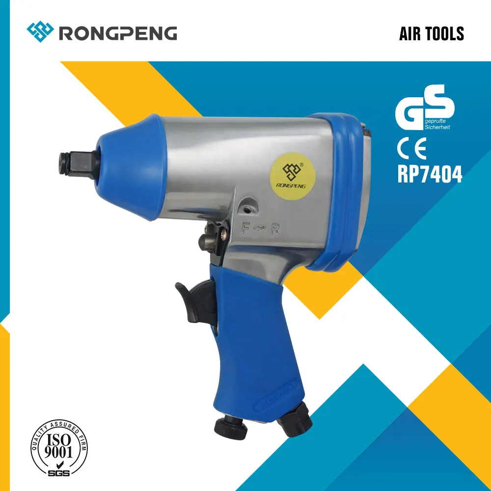 impact wrench Rongpeng 1/" Пневматический ударный гайковерт RP7404 310N. m наборы пневматических инструментов 1/2 дюймов ударные розетки 3/8"-" ремонт автомобиля обслуживание автомобиля - Цвет: impact wrench