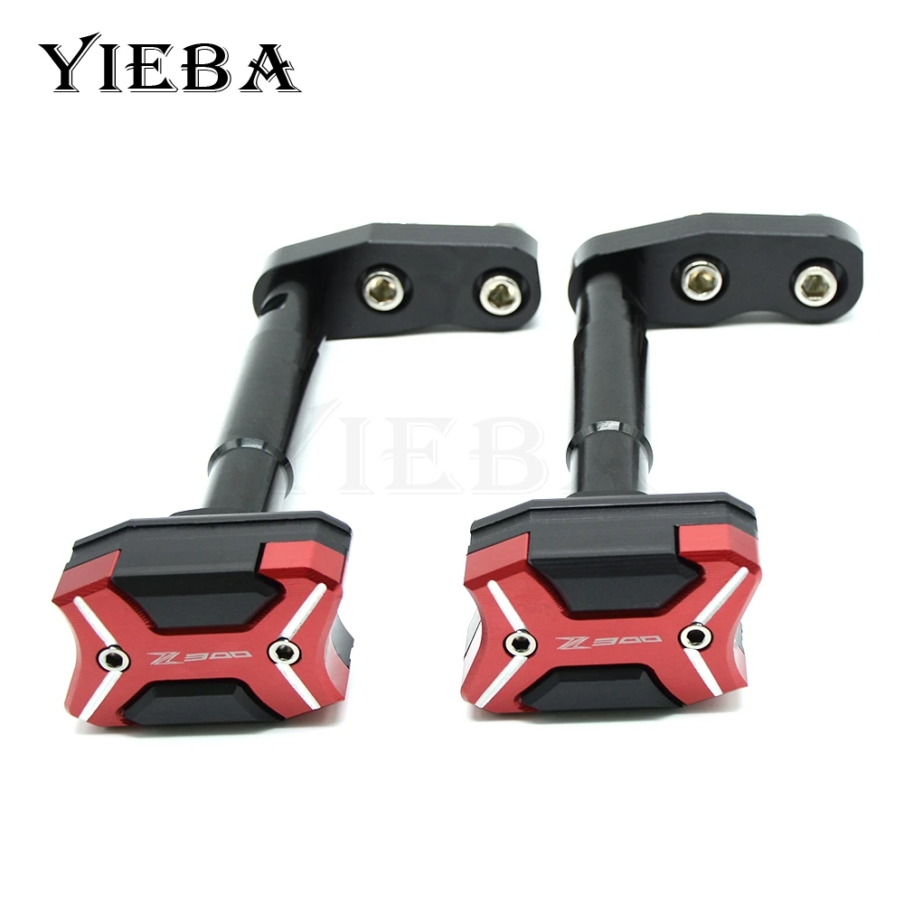 Z300 2013 2016 защита Рама мотоцикла Ползунки Краш Pad крышка от падения для KAWASAKI 2014 2015
