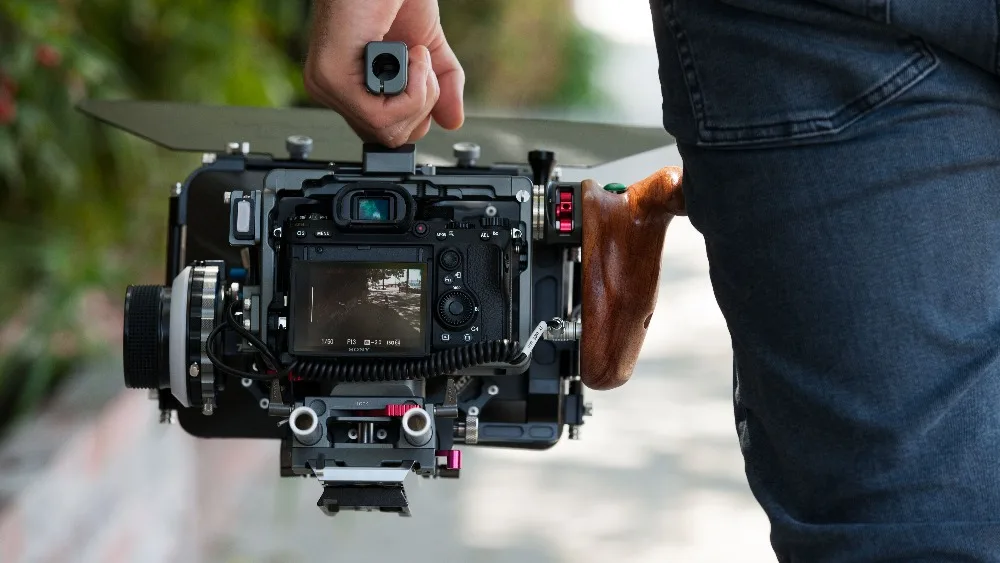 Tilta ES-T17-C A7 камера клетка установка комплект для sony a7S, a7SII, a7R, a7RII, a7RIII, a7III, a9 R/S ручка Dslr непрерывного фокуса Матовая коробка
